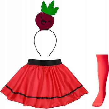 Karnevalový kostým Kostým červená řepa – vaše dekoracepl vel. 110-122