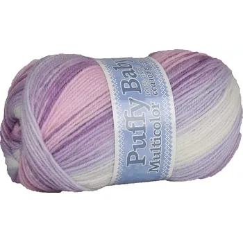 Příze Příze Puffy baby NGM 532 tmavá fialovorůžová