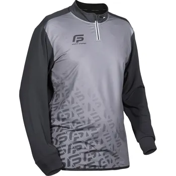 Pánská softshellová bunda Fat Pipe JACK WARMING UP SHIRT BLACK Zahřívací mikina XL, černá