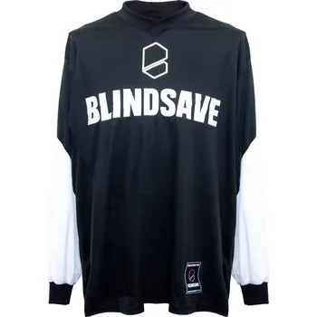 Florbalový dres BlindSave LITE Goalie jersey Black Brankářský dres XL, černá / bílá