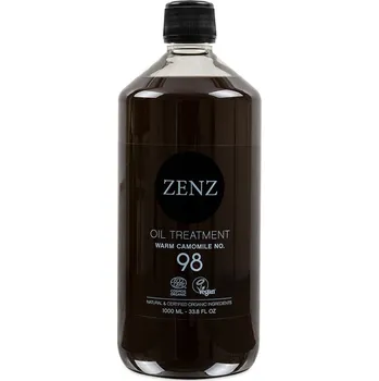 Vlasová regenerace ZENZ Organic Oil Treatment Warm Camomile No. 98 multifunkční pečující olej pro suché a vlnité vlasy 1 l