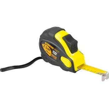 metr Strend Pro 2160717 Metr Strend Pro WorkTiger 7H 7,5 m, 25 mm, Autostop, svinovací, pogumovaný