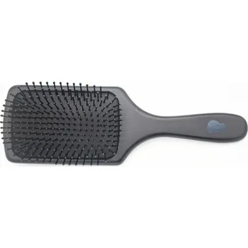 kartáč na vlasy Schwarzkopf Professional Paddle Brush plochý kartáč pro dlouhé vlasy Černá