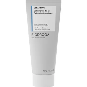 Pleťová emulze Biodroga Cleansing Calming Gel-To-Oil zklidňující gel s olejem pro citlivou pokožku 212 g