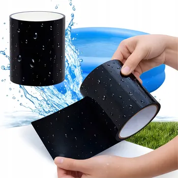 Lepicí páska Opravná páska 4U voděodolná černá 150 x 10 cm