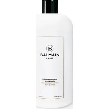 Vlasová regenerace Balmain Hair Illuminating Mask White Pearl Maska na vlasy pro blond a melírované valsy 1 l