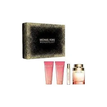 Michael Kors Wonderlust parfémovaná voda pro ženy 100 ml + tělové mléko 100 ml + parfémovaná voda 10 ml, dárková sada pro ženy