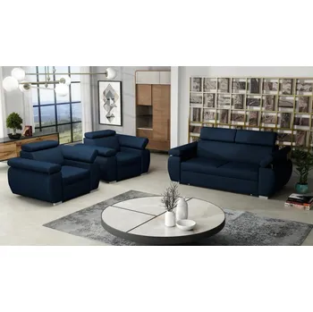 Sedací souprava FALCO Sedací souprava Brooklyn 3+1+1 modrá