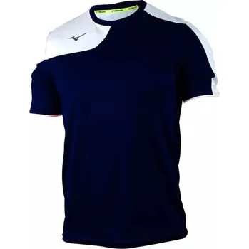 Pánské tričko Mizuno Jr Tee Black/White Dětské tričko 152 cm, černá / bílá