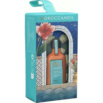 Vlasová regenerace MoroccanOil Moroccanoil Treatment Stocking Stuffer dárkové balení olejové péče s arganovým olejem 25 ml