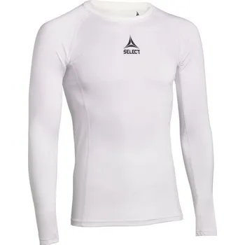 Select Shirts L/S Baselayer Kompresní triko M, bílá
