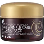 MIZON Snail Wrinkle Care Sleeping Pack noční pleťová péče se šnečím extraktem 80 ml