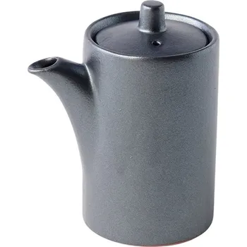 Omáčník Dávkovač na sójovou omáčku 120 ml, černá, keramika, MIJ