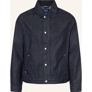 Pánské džíny Scotch & Soda Pánská Džínová Košile, 401 navy, 52