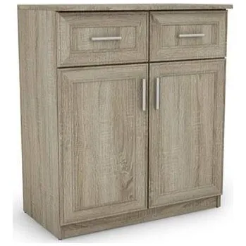 Komoda Komoda eMeblast 80 x 44 x 92 cm, dub sonoma světlý, matná