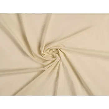 Prostěradlo Kvalitex Bavlněné prostěradlo napínací smetanové 90x200cm