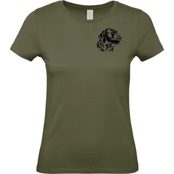 Dámské tričko Myslivecké Tričko dámské Ohař malý ds Velikost: 2XL