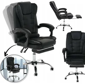 Otočná kancelářská židle Ecarla černá