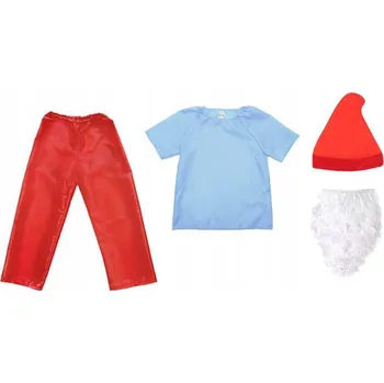 Karnevalový kostým Kostým Šmoulové Party Deco vel. 110-122