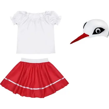 Karnevalový kostým Kostým čáp twojestroje_pl vel. 12 128