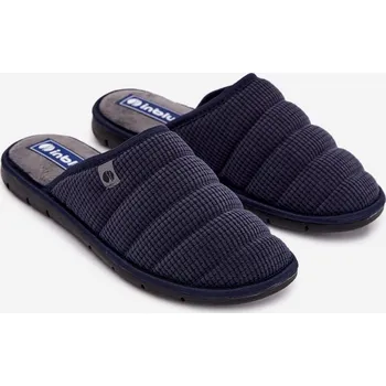Dámské sandále Pohodlná Pánská Domácí Obuv Pantofle Inblu 91000027 Barva: Modrá, Velikost: 46