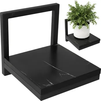 Stojan na květiny Závěsný stojan na květiny TORGET černý