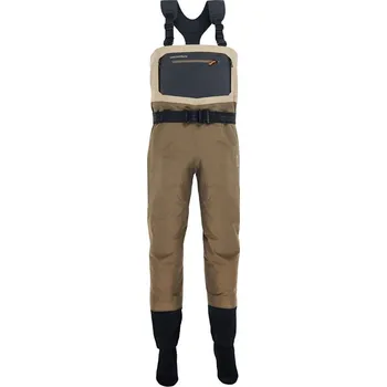 Rybářské oblečení Grundéns Prsačky Men´s Boundary Stockingfoot Wader Stone/Otter - Large King 42-44,5