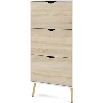 Botník TVI Botník Doyle 74 bílá/dub sonoma