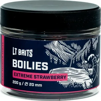 Nástraha Boilies LT Baits Extreme Strawberry Premium 200 g Průměr: 16 mm, Hmotnost: 200 g