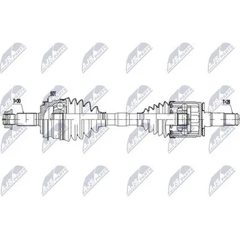 Poloosa kola Hnací hřídel - poloosa NTY NPW-MS-110