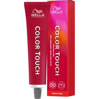 Barva na vlasy Wella Professionals Color Touch Vibrant Reds Vegan demi-permanentní barva na vlasy bez amoniaku 60 ml, 6/4 Dark Blonde Red