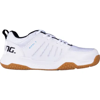 Pánská sálová obuv Salming Rival 2 SR white Sálová obuv bílá, UK 9, EU 44, US 10, 28 cm