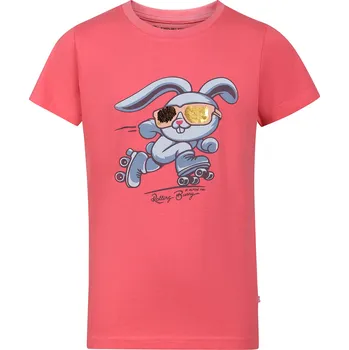 Chlapecké tričko Dětské funkční triko ALPINE PRO Rejo růžové Velikost: 140-146