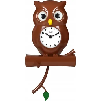 Hodiny Nástěnné hodiny JVD růžové 20 cm