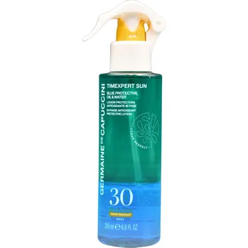 Opalování Germaine de Capuccini Blue Protective Bi-Phase Antioxidant – SPF30 ochranný dvoufázový sprej na opalování 200 ml