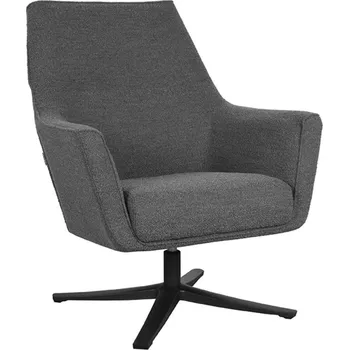 Křeslo LABEL51 Křeslo TOD šedé bouclé CM-55.012