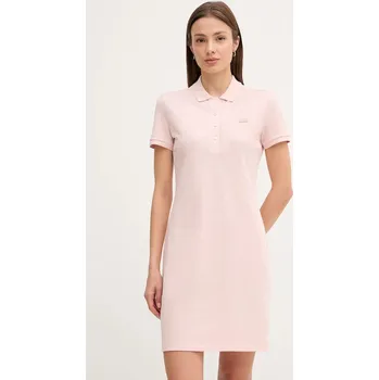 Dámské šaty Šaty Lacoste EF5473 béžová 02X, vel. 40