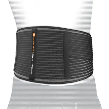 Shock Doctor 836 Deluxe Back Support Bederní bandáž S / M, černá