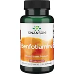 Swanson High-Potency Benfotiamine Doplněk stravy s benfotiaminem 120 ks, kapsle, 80 mg, EXP. 10/2025