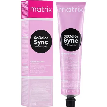 Matrix SoColor Sync Pre-Bonded Alkaline Toner demi-permanentní alkalický toner 90 ml, 6RC+