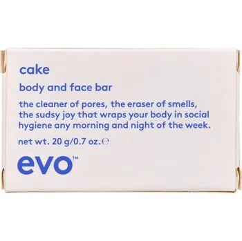 Mýdlo EVO Cake Body Face Bar pH neutrální mýdlo pro tělo a pleť 20 g
