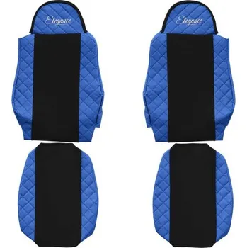 Potah sedadla Kožené autopotahy MAN TGA, TGL, TGM, TGS, modré