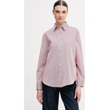 Dámská košile Bavlněná košile MM by Max Mara PANFILO 2616111027600 burgundské 83X, vel. 36