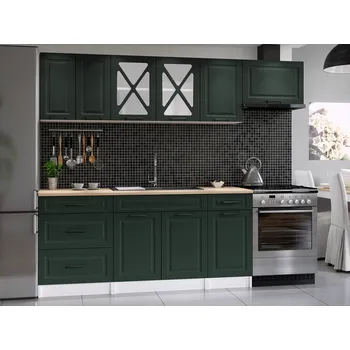 FALCO Kuchyňská linka Provance 240/180 green mat