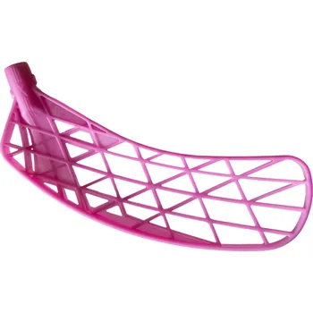 Florbalová čepel Exel E-LITE Čepel broskvová korálová, Střední, Levá (levá ruka dole), PP - polypropylen