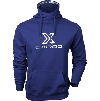 Pánská mikina Oxdog GLOW HOODIE Blue Mikina s kapucí XXXL, modrá