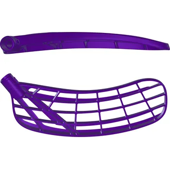 Florbalová čepel Fat Pipe SPEED Florbalová čepel deep purple, Střední - odlehčená, Pravá (pravá ruka dole), PP - polypropylen