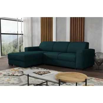 Sedací souprava FALCO Rohová sedací souprava Luis levá tyrkysová