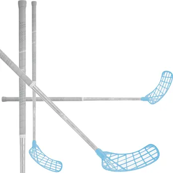 Florbal Zone floorball HARDER AIR SL 27 rainbow silver Florbalová hůl stříbrná, Levá (levá ruka dole), 96cm (=106cm)