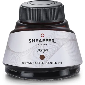 inkoust v lahvičce hnědý s vůní kavy, 50 ml